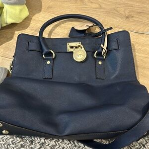 Navy blue Micheal kors bag